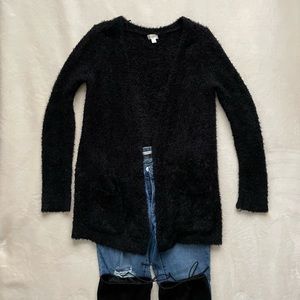 SOLD Cozy Faux Sherpa Cardigan w/ Pockets